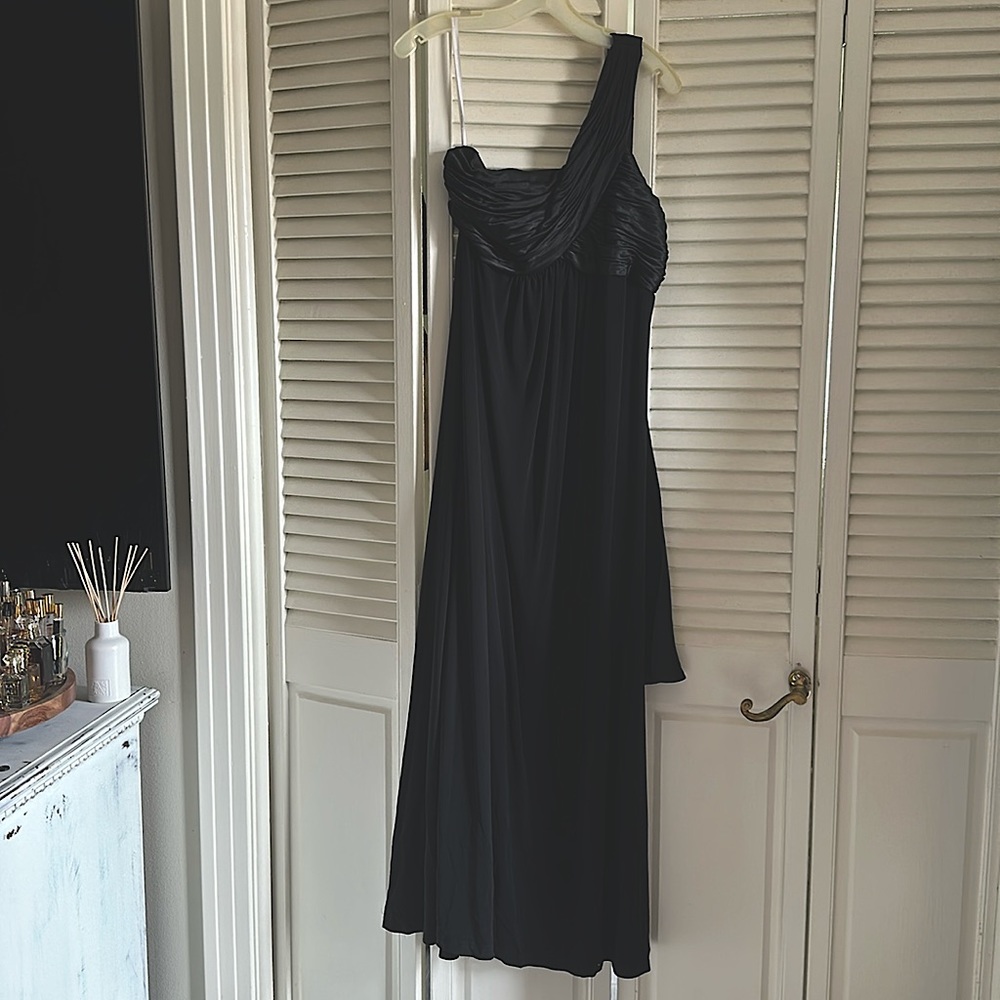 David’s Bridal black dress